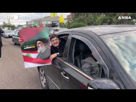 Libano, gli sfollati del sud tornano nelle loro case dopo il cessate il fuoco