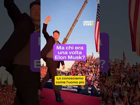 Ma chi era una volta Elon Musk?