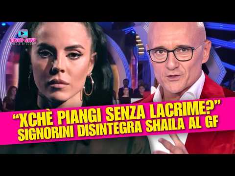 Grande Fratello: Shaila Disintegrata in Diretta… Signorini Sferra il Colpo Finale!