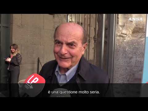 Bersani: “Mi sembra che il giudice abbia colto la questione”