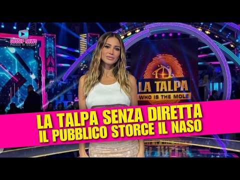 La Talpa Parte Senza Diretta: Il Pubblico Storce il Naso!