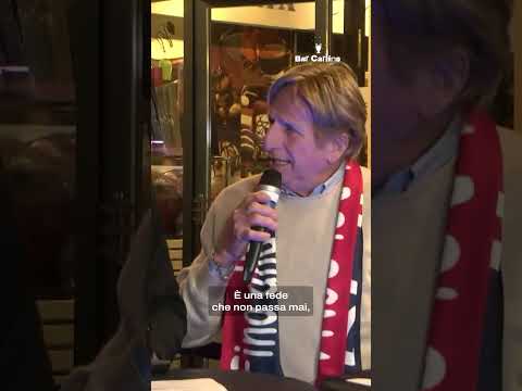 Paolo Mengoli al Bar Carlino