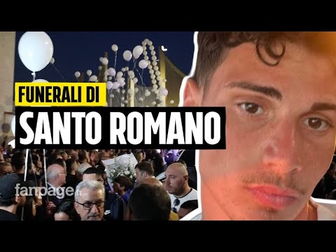 Funerali di Santo Romano, ucciso con un colpo di pistola: “Non è vero che aveva lanciato una pietra”
