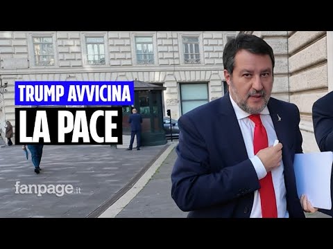 Salvini: “Con Trump si avvicina la pace”, Fazzolari: “Sostegno Usa all’Ucraina non cambierà”