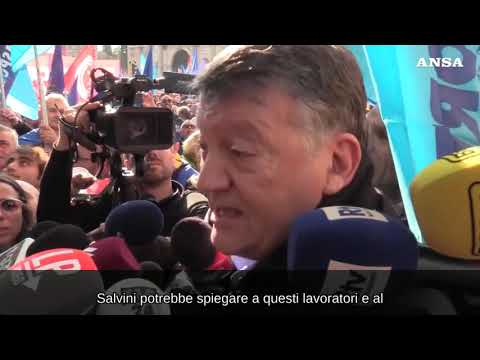 Scipero trasporti, Bombardieri: “Salvini? Dica cosa ha fatto per i contratti”