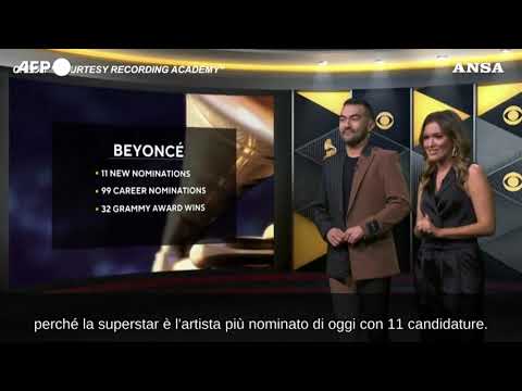 Beyonce’ superstar alle nomination per i Grammy