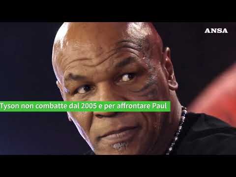 Mike Tyson torna sul ring, sfida allo youtuber Jake Paul