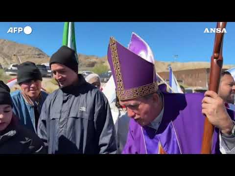 Messico, preghiere al confine con gli Stati Uniti per i migranti morti