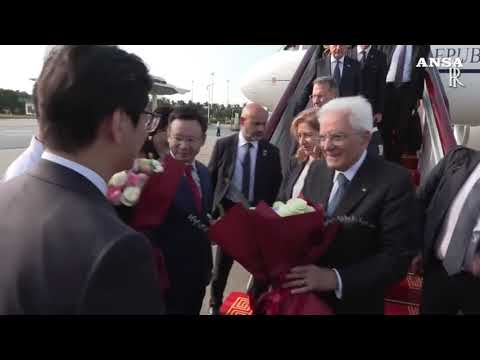 Mattarella lascia Hangzhou, ultima tappa della missione e’ Canton