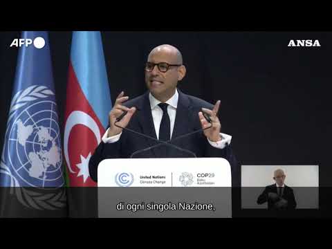 Cop29, Onu: “Finanziare gli aiuti climatici non e’ beneficenza”