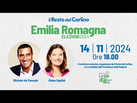 La tua tERra – Elezioni regionali dell’Emilia Romagna: il dibattito del Carlino