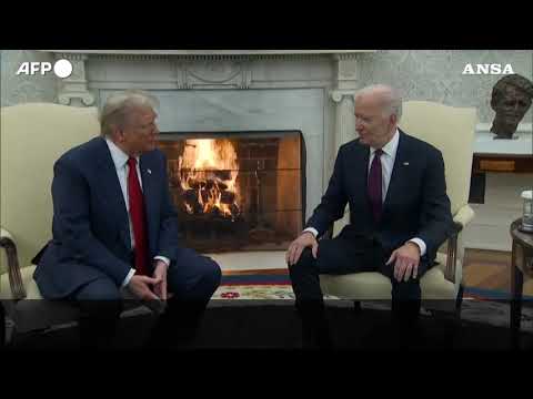 Biden riceve Trump: “La transizione sara’ la piu’ morbida possibile”