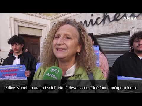 Ponte sullo stretto, la protesta del comitato di Capo Peloro