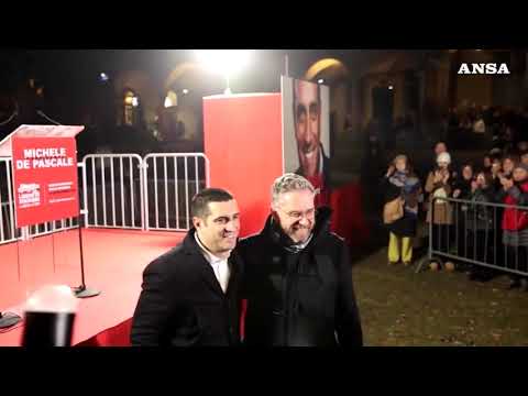 Prodi in piazza a Bologna per chiusura campagna di De Pascale