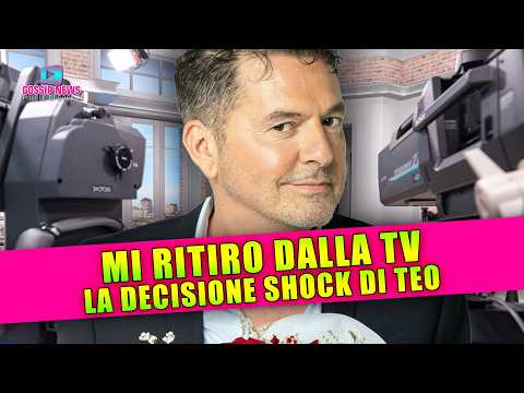 MI RITIRO DALLA TV: La Decisione Shock di Teo Mammucari!