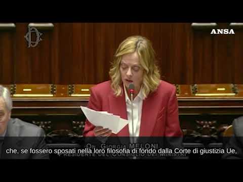 Meloni: “A rischio i rimpatri in tutta l’Ue, inaccettabile”