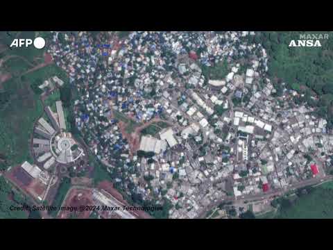 Mayotte, la devastazione dopo il passaggio di Chido