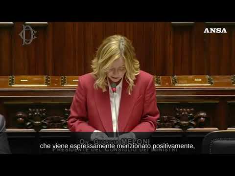 Meloni: “Dal governo nessun appoggio al regime di Assad”