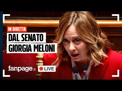 Le comunicazioni di Giorgia Meloni al Senato per il Consiglio Ue del 19 e 20 dicembre