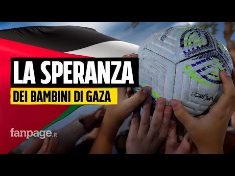 La storia dei bambini di Gaza: “Un gemellaggio con l’Italia ha riattivato la scuola calcio””