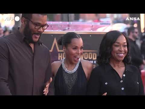 Sulla Hollywood Walk of Fame brilla la stella di Kerry Washington