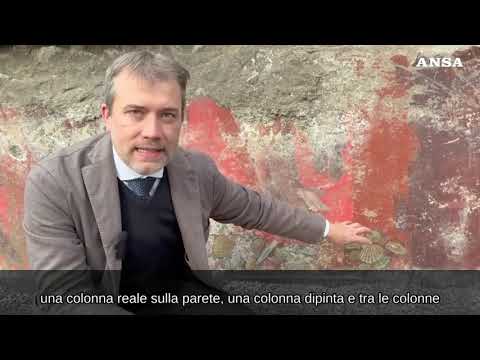 Pompei, affreschi di nature morte dagli scavi nella Regio IX