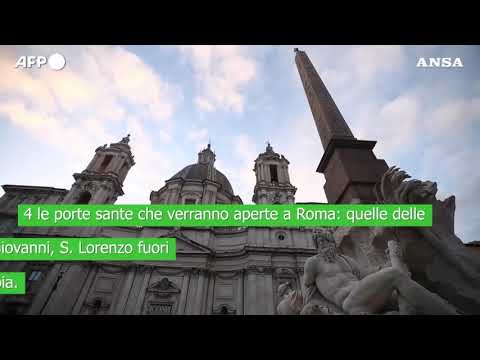 Giubileo 2025, ci siamo: il Papa apre la Porta Santa