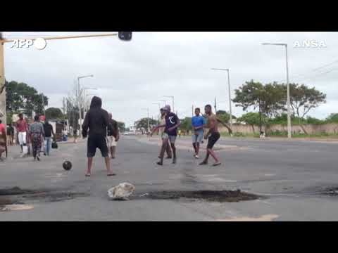 Mozambico, ancora tensione a Maputo dopo gli scontri di ieri