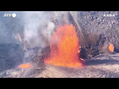 Nuova eruzione del vulcano Kilauea alle Hawaii