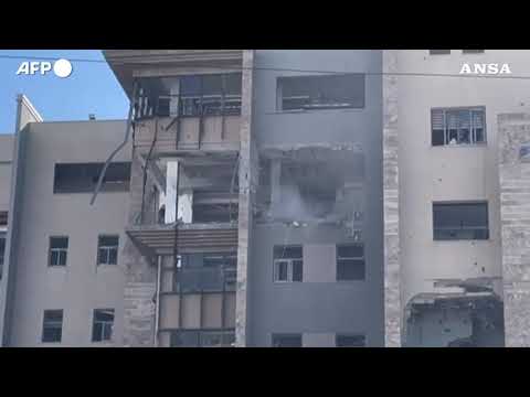 Gaza, colpito l’ospedale Al Wafaa: almeno 7 morti
