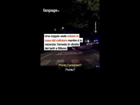 Vedono rubare in casa dal cellulare mentre sono in vacanza: così una coppia fa arrestare i ladri