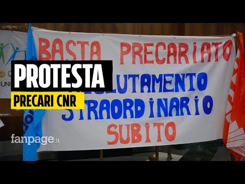 CNR occupato: “Il precariato mortifica l’uomo e penalizza la ricerca”