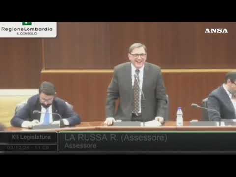 Consiglio Lombardia, scontro fra Romano La Russa e Majorino