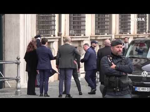 Orba’n, l’arrivo a Palazzo Chigi