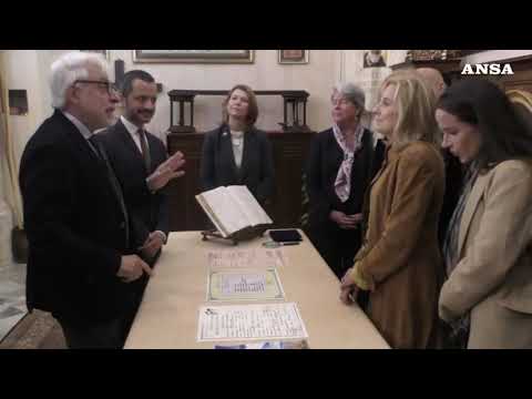 Gesso, Jill Biden riscopre le sue radici siciliane