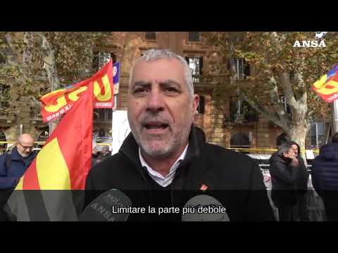 Trasporti, sit-in Usb al Mit contro precettazione sciopero 13 dicembre