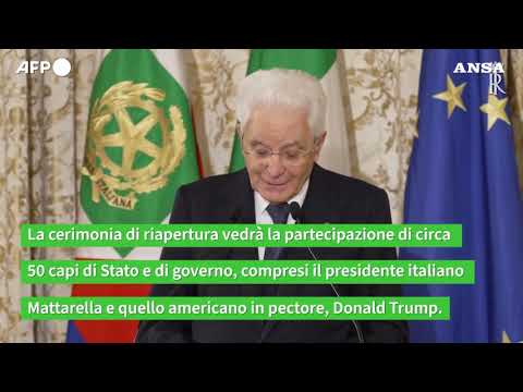 Parigi, la cattedrale di Notre-Dame riapre al pubblico