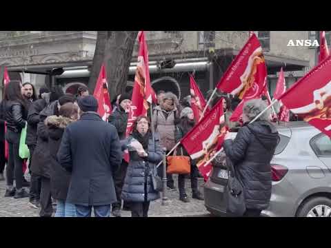 Agli Ambrogini la protesta dei lavoratori dei musei civici