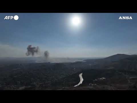 Siria, attacco aereo vicino a Damasco