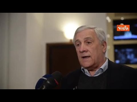 Tajani: vero rischio per noi da guerra civile Siria è che ci sia un collasso migratorio