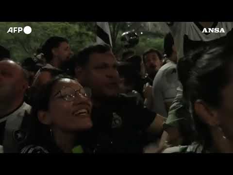 Il Botafogo vince la Copa Libertadores, festa grande per le strade di Rio