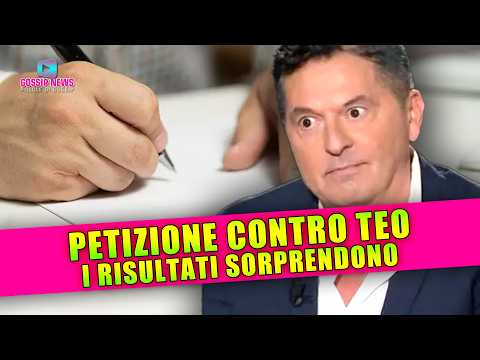 Si Mette Male Per Teo Mammucari: Parte La Petizione Per Allontanarlo!