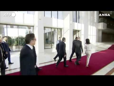 Damasco, i ministri degli Esteri di Francia e Germania incontrano Jolani