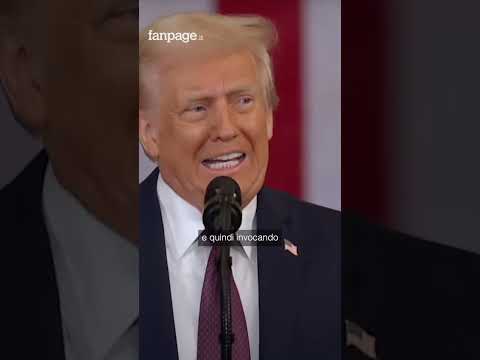 Cosa ha detto Donald Trump nel discorso di insediamento: “L’età d’oro dell’America inizia adesso!”
