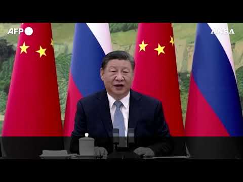 Il presidente della Cina Xi e l’omologo russo Putin parlano in videochiamata