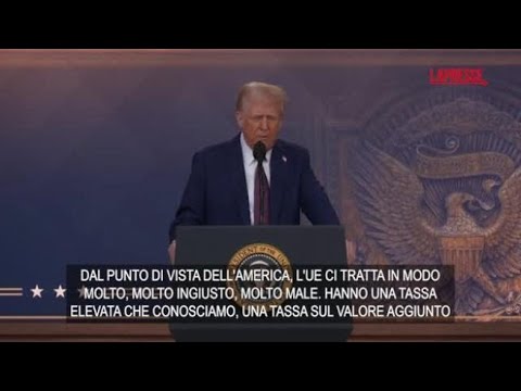 Davos, Trump: “La Ue ci tratta molto male”