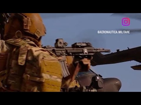 Aeronautica, ecco come si esercitano gli incursori delle forza speciali del 17mo stormo