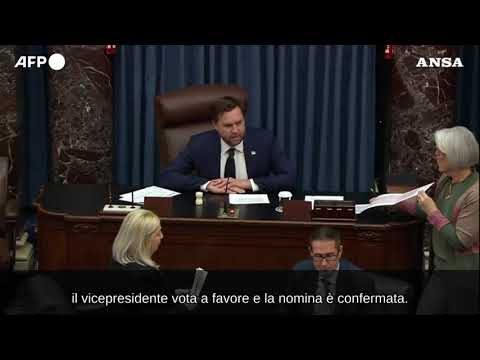 Il Senato Usa conferma Hegseth a capo del Pentagono