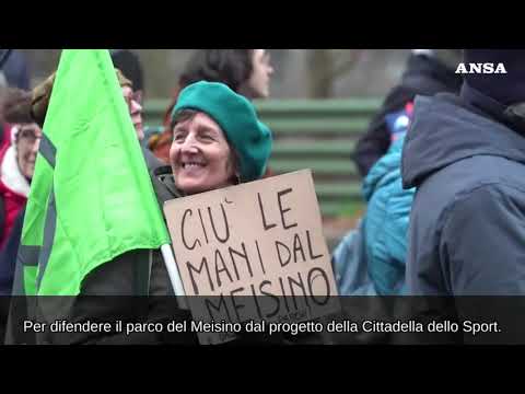 Torino, nuovo corteo per salvare il Parco del Meisino