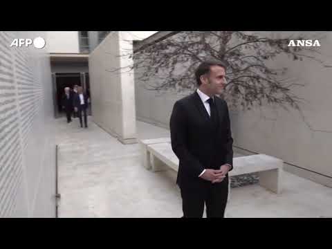 Giorno della memoria, Macron al memoriale della Shoah di Parigi